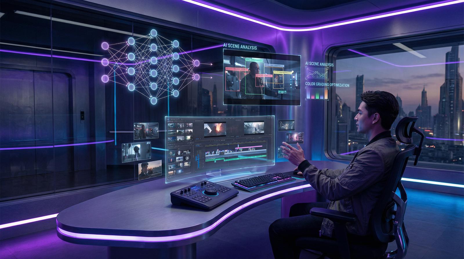 韩国女团AI传媒工具界面展示