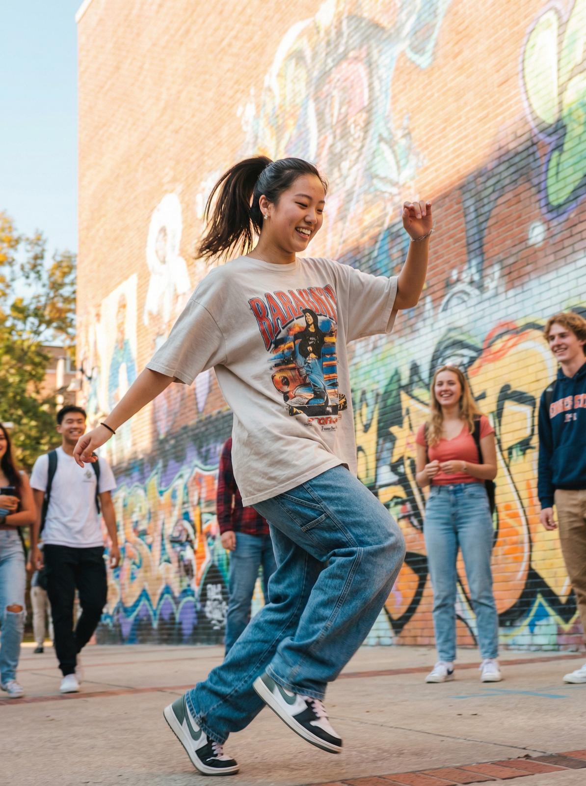 韩国女团校园街舞传媒